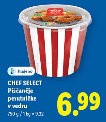 CHEF SELECT Piščančje perutničke v vedru