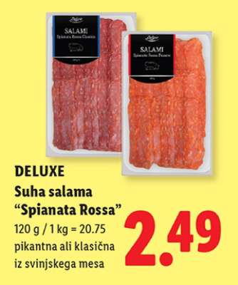 Suha salama Spianata Rossa