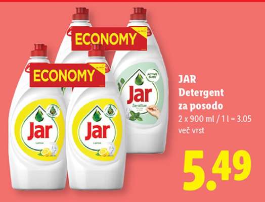 Jar Detergent za posodo