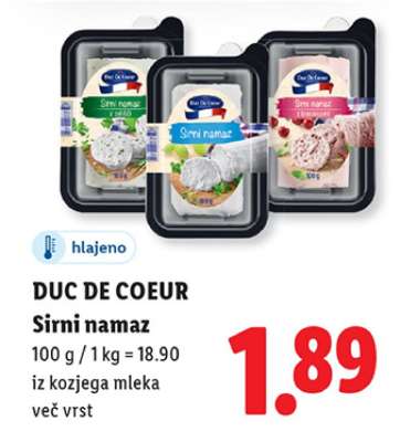 DUC DE COEUR Sirni namaz