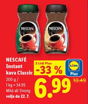 NESCAFÉ Instant kava Classic