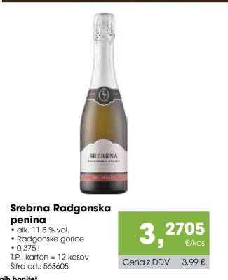 SREBRNA RADGONSKA PENINA