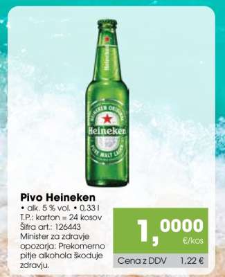 PIVO HEINEKEN