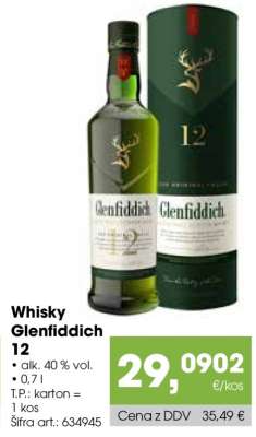 Whisky Glenfiddich 12