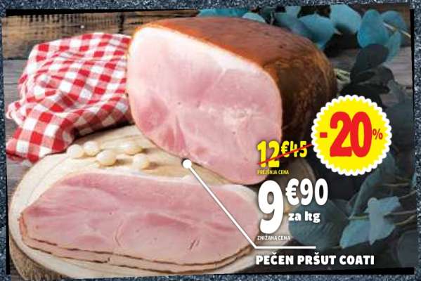 PEČEN PRŠUT COATI