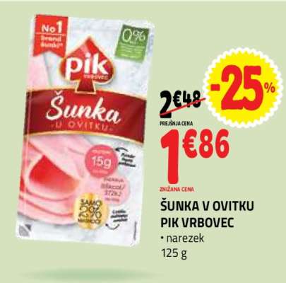 ŠUNKA V OVITKU PIK VRBOVEC