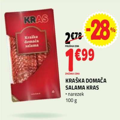 KRAŠKA DOMAČA SALAMA KRAS