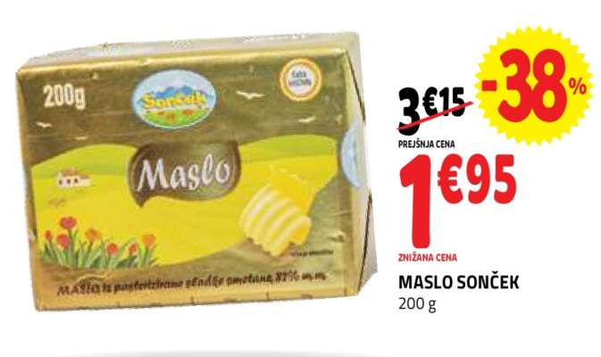 MASLO SONČEK