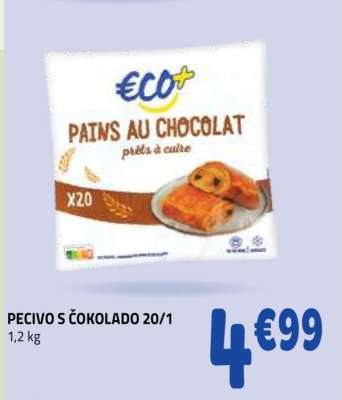 PECIVO S ČOKOLADO 20/1