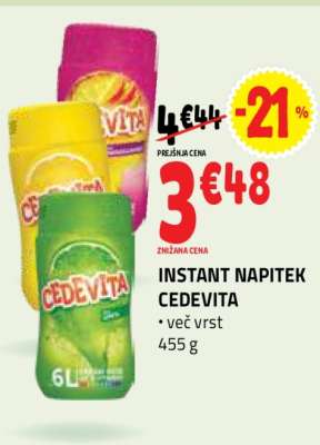 Instant napitek Cedevita