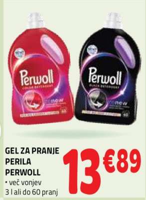Gel za pranje perila Perwoll
