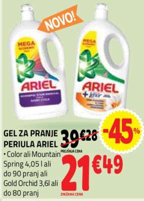 GEL ZA PRANJE PERILA ARIEL