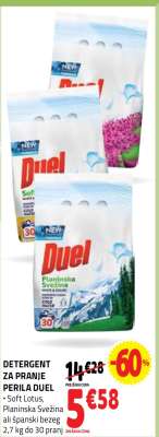 Detergent za pranje perila Duel