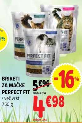 BRIKETI ZA MAČKE PERFECT FIT
