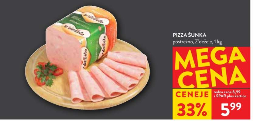 PIZZA ŠUNKA