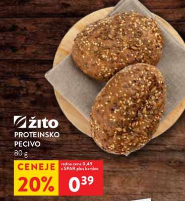 Žito Proteinsko Pecivo
