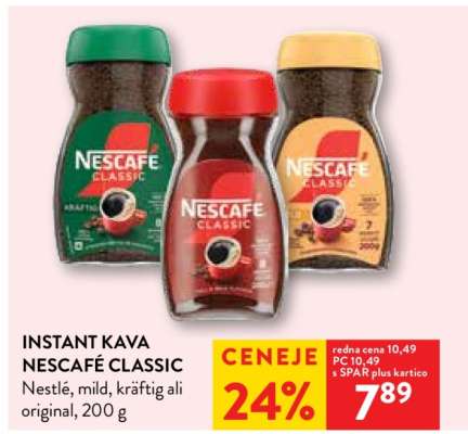Instant Kava Nescafe Classic