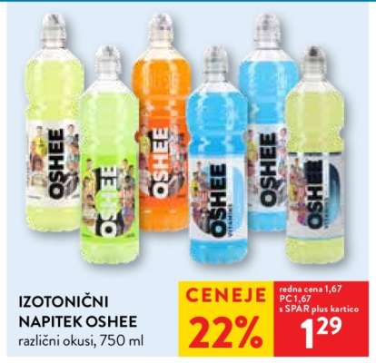 Izotonični napitek Oshee