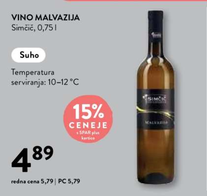 Vino Malvazija