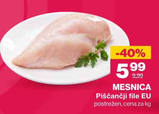 MESNICA Piščančji file EU
