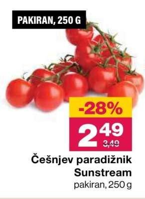Češnjev paradižnik Sunstream
