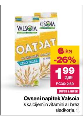 OVSENI NAPITEK VALSOIA