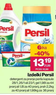 Izdelki Persil