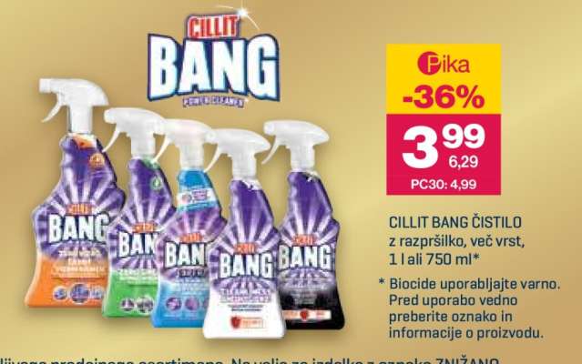 Cillit Bang čistilo