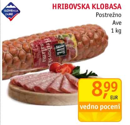 HRIBOVSKA KLOBASA