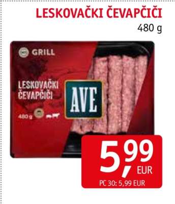 LESKOVAČKI ČEVAPČIČI