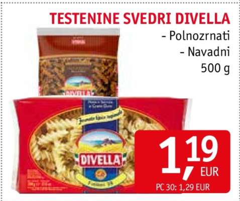 TESTENINE SVEDRI DIVELLA
