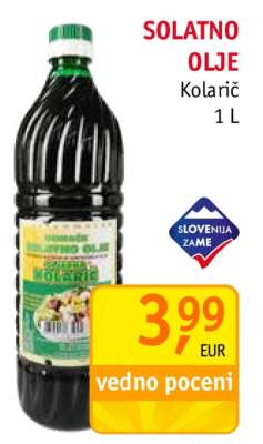 Solatno olje Kolarič 1 L
