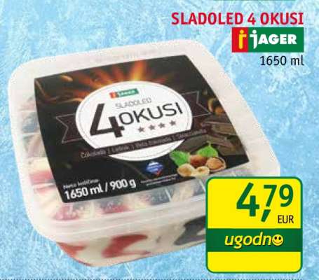 SLADOLED 4 OKUSI