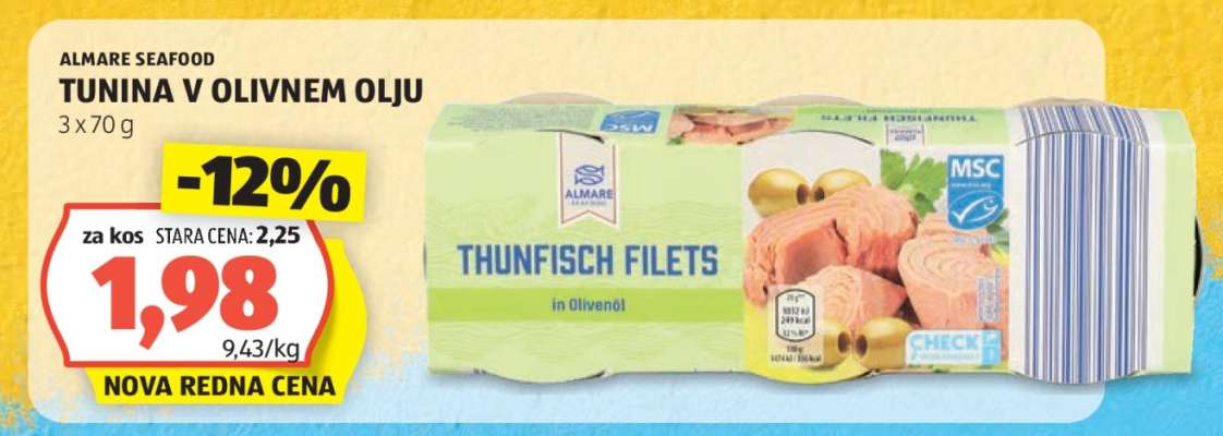 Tunina v olivnem olju