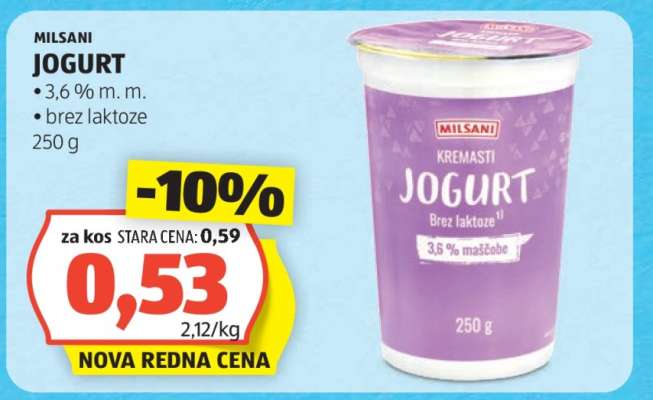 Milsani Jogurt