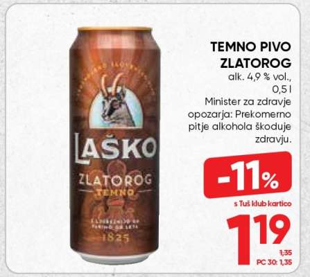 Temno pivo Zlatorog