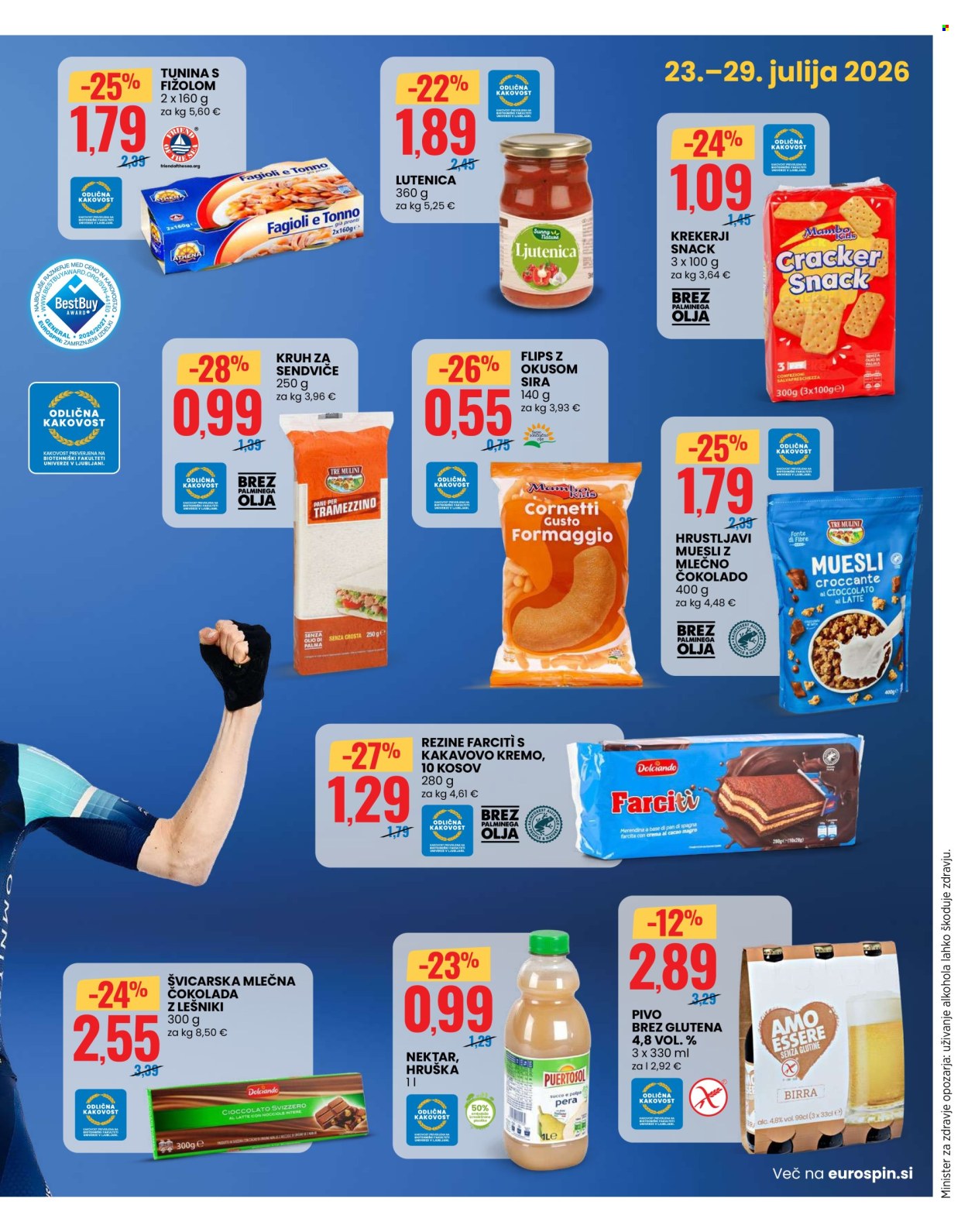 EuroSpin katalog - 23.7.2026 - 29.7.2026. Stran 3