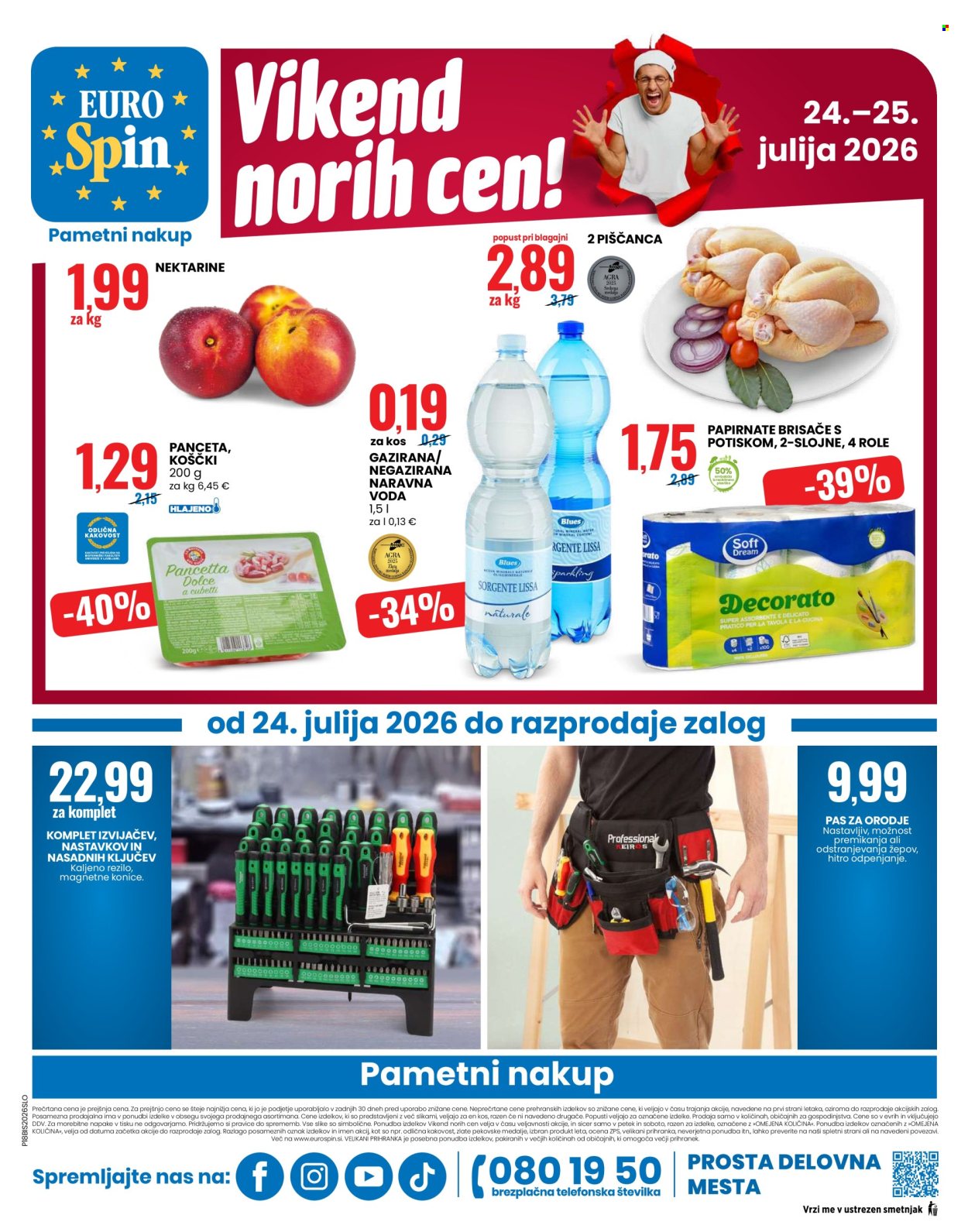 EuroSpin katalog - 23.7.2026 - 29.7.2026. Stran 16