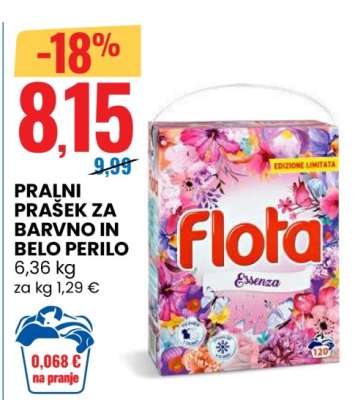 Flota Essenza Pralni Prašek