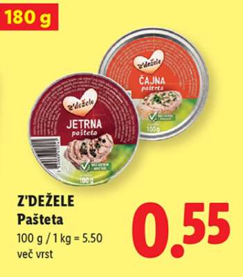 Z'DEŽELE Pašteta