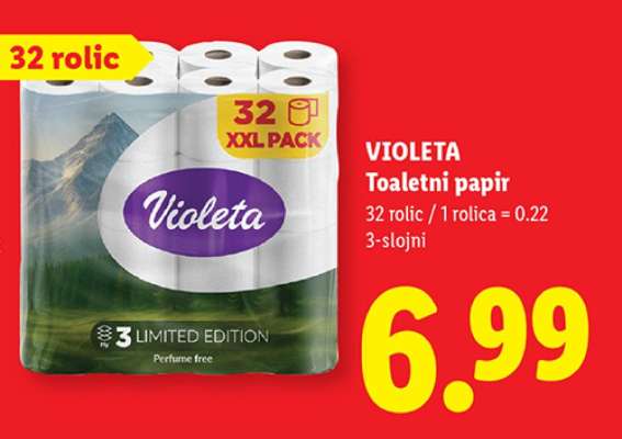 Violeta Toaletni papir