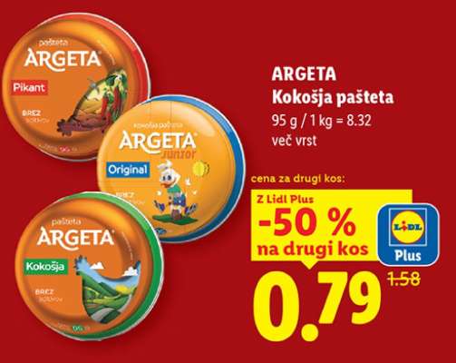 Argeta Kokošja pašteta