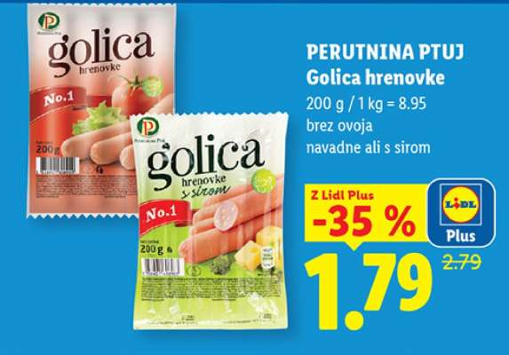 Golica hrenovke