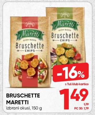 BRUSCHETTE MARETTI