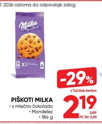 PIŠKOTI MILKA