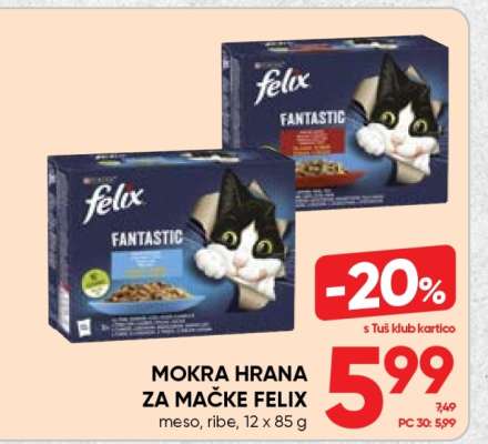 Mokra hrana za mačke Felix