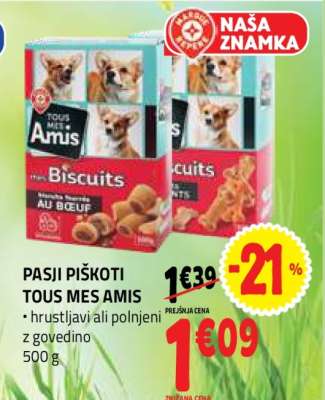 PASJI PIŠKOTI TOUS MES AMIS