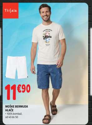 MOŠKE BERMUDA HLAČE