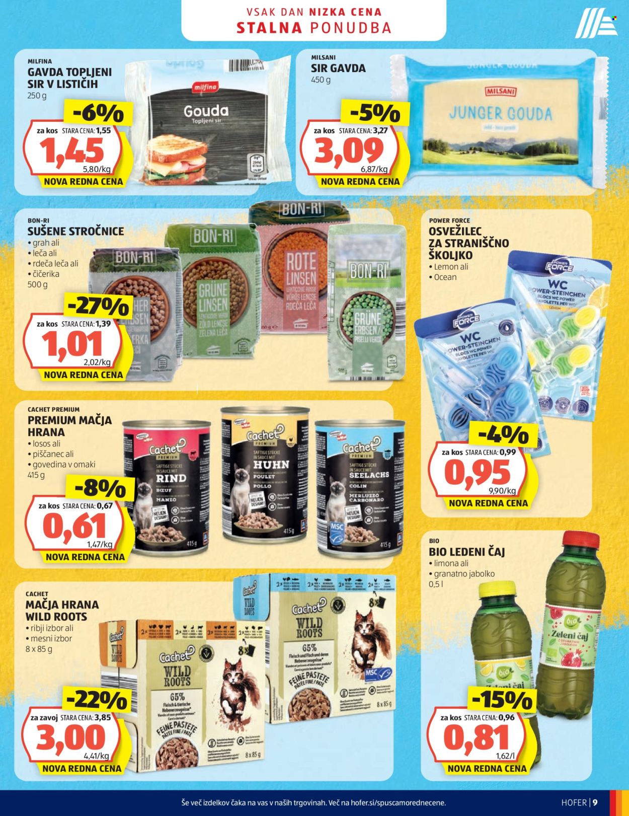 Hofer katalog - 22.7.2026 - 30.7.2026. Stran 9