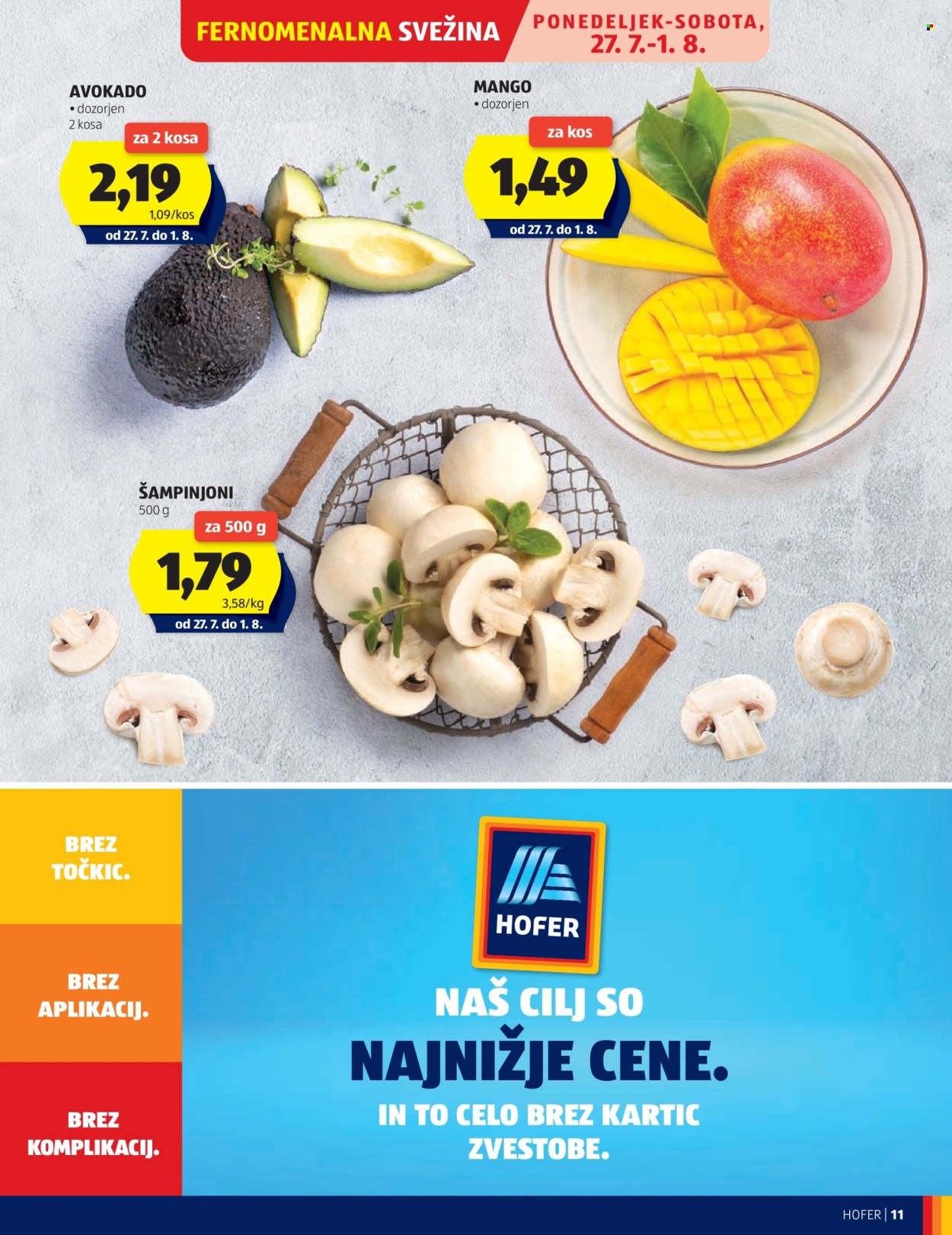 Hofer katalog - 22.7.2026 - 30.7.2026. Stran 11